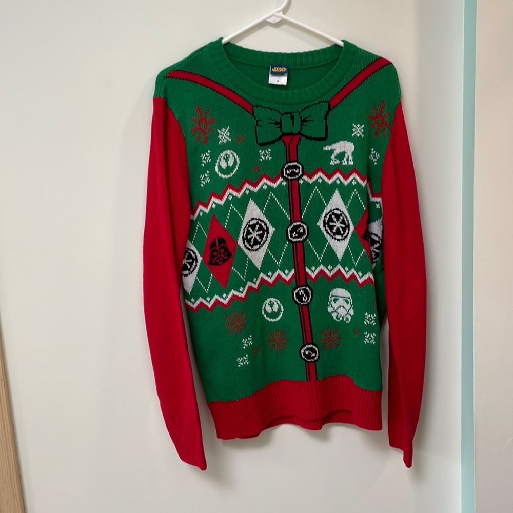 Ugly Christmas sweater Star Wars medium unisex